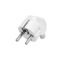 Adaptador de enchufe universal UE de 250 V y 16 A, enchufe de 2 clavijas de 4,8 mm, cable de alimentación de repuesto, adaptador de CA de viaje 6
