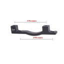 Adaptador de freno de disco PM-PM para ruedas delanteras y traseras de 203 mm. Soporte de montaje para frenos hidráulicos de bicicletas de montaña 3