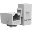 Adaptador de ligação CAT 6 RJ45 F/F 2 unidades 2