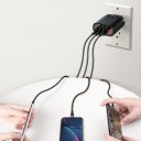 Adaptador de rede USB Quick Charge K702 3