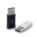 Adaptador Micro USB hembra a USB-C macho para conectar un cable Micro USB a un teléfono o tablet con puerto USB-C Dimensiones 2,3 x 1 cm 3