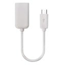 Adaptador Micro USB macho a USB hembra con cable para teléfono y tablet Longitud aprox. 15 cm Para conectar ratones y otros dispositivos USB 7