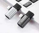 Adaptador para Apple iPhone Lightning K102 prateado