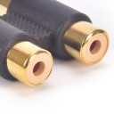 Adaptador RCA doble hembra/hembra 3