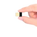 Adaptador USB-A macho a USB-C hembra para conectar un cable USB-C a un cargador o computadora portátil. Transferencia de datos a 480 Mbps 9