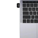 Adaptador USB Bluetooth 5.4 para PC Rato Teclado Auriculares Coluna Receptor Transmissor Windows 8.1/10/11 A2DP HID 7 dispositivos 20 m 1