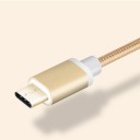 Adaptador USB-C a 3,5 mm para conectar auriculares con cable a teléfonos y tabletas Cable con trenzado de nylon Carcasas de conectores 8