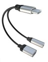 Adaptador USB-C a conector de 3,5 mm/USB-C K74 6