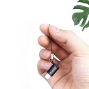 Adaptador USB-C para Micro USB Redução em liga de alumínio para cabo Micro USB e telefone com porta USB-C Laço para cordão Dimensões 14 x 24 4