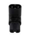 Adaptateur d'alimentation angulaire - Mâle et femelle 1