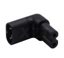 Adaptateur d'alimentation angulaire - Mâle et femelle 2