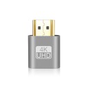 Adaptateur d'émulateur d'affichage virtuel HDMI Dummy Plug pour moniteur fictif Bureau à distance 4K Accélération GPU simulateur d'affichage 5