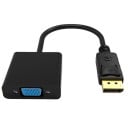 Adaptateur DisplayPort vers VGA avec câble pour connecter un ordinateur à un moniteur ou un projecteur Résolution jusqu'à 1920 x 1200 Longueur 20 cm 2