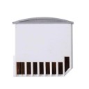 Adaptateur microSD vers SD pour MacBook Air et MacBook Pro y compris Retina Réduction courte pour cartes mémoire microSD vers slot SD Plastique blanc 4