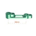 Adaptator pentru frână cu disc de 160 mm pentru bicicletă de șosea, prindere spate, suport ultraușor, verde, suport pentru etrier 9