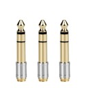 Adapter 6,35 til 3,5 mm jack 2 stk 4