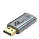 Adapter DisplayPort auf HDMI zur Verbindung eines Computers mit einem Monitor oder Fernseher Auflösung 4K bei 60 Hz Aluminiumgehäuse Abmessungen 5 x 1