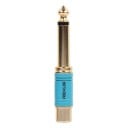 Adapter jack 6,35 mm male naar RCA cinch female voor het verbinden van audioapparatuur en kabels Compacte directe mono reductie Lengte 5,9 cm 2