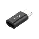 Adapter Micro USB hun til USB-C han til tilslutning af Micro USB-kabel til telefon eller tablet med USB-C-port Mål 2,3 x 1 cm 2