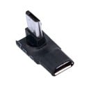 Adaptér Micro USB samec na Micro USB samica Kompaktná redukcia pre prepojenie kábla a zariadenia s portom Micro USB Čierne prevedenie 2