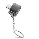 Adapter Micro USB Stecker auf USB Buchse für Telefon und Tablet Mit Schlüsselring Aluminiumlegierung Datenübertragung 480 Mbps Für USB-Stick 1