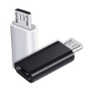 Adapter Micro USB til USB-C 3 stk Reduktion til opladning af telefon med USB-C kabel Micro USB han USB-C hun Lille størrelse 3