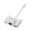 Adaptér pro Apple iPhone Lightning na USB / Lightning / Ethernet LAN 1