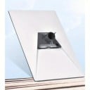 Adaptér pro montáž antény Starlink Gen 3 na trubku, hliníkový odlitek, nosnost 227 kg, 18,5 × 14 cm, šedý 3