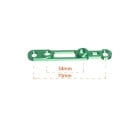 Adapter til skivebremse 160 mm til racercykel frontmontering ultralet bremsekaliber holder cykling 9