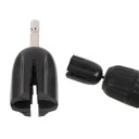 Adapter til snøring af strenge til boremaskine Sekskantet elektrisk adapter til stemmeskruer til akustiske og basguitarer Sort farve 3
