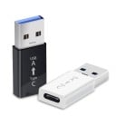 Adapter USB 3.0 auf USB-C zum Anschluss eines USB-C-Kabels an ein Notebook oder Ladegerät mit USB-Port Datenübertragung bis zu 5 Gbps Kompakte 4