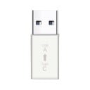 Adapter USB 3.0 til USB-C til tilslutning af USB-C kabel til bærbar computer eller oplader med USB-port Overførsel op til 5 Gbps Kompakt 1