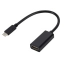 Adapter USB-C hane till HDMI hona för anslutning till monitor eller TV Upplösning upp till Full HD 1080p Längd 20 cm Svart design 2