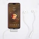 Adaptér USB-C na 3,5mm jack a USB-C pro poslech hudby při nabíjení Kompaktní rozbočovač ve tvaru T pro telefony s konektorem USB-C 5