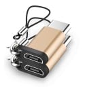 Adapter USB-C na Micro USB 2 szt. Redukcja z pętelką dla kabla Micro USB i urządzeń z portem USB-C Aluminium Rozmiar 23,5 x 12,8 mm 3