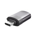 Adaptér USB-C na USB 3.0 pro připojení myši nebo jiného příslušenství k notebooku Přenos dat 5 Gbps Kompaktní tělo ze slitiny hliníku 3