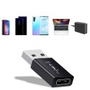 Adaptér USB-C samica na USB-A 3.0 samec Sada 3 ks Pre pripojenie kábla USB-C k portu USB-A Prenos dát až 5 Gbps Kompaktné prevedenie 5