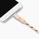 Adapter USB-C til Micro USB Lille adapter i aluminiumlegering til tilslutning af Micro USB-kabel til telefon med USB-C port Guld farve 4