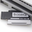 Adapter van Micro SD naar SD-kaart voor Microsoft Surface Book en Surface Book 2 Aluminiumlegering Zwart-zilveren uitvoering 2