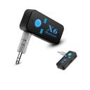 Adaptor audio Bluetooth 4.1 cu funcție hands-free și microfon pentru dispozitive cu jack de 3,5 mm Slot pentru card Micro SD Dimensiuni 5,5 x 2,5 x 3