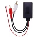 Adaptor Bluetooth pentru mașină cu conectori 2x RCA cinch Recepție wireless a muzicii Alimentare 12 V Lungime cablu 15 cm Dimensiuni 5 x 3 x 1 cm 1