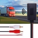 Adaptor Bluetooth pentru mașină cu conectori 2x RCA cinch Recepție wireless a muzicii Alimentare 12 V Lungime cablu 15 cm Dimensiuni 5 x 3 x 1 cm 2