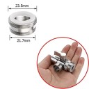 Adaptor de bucătărie pentru comutator M22/M24, conector de ventil cromat pentru chiuvetă, bidet, toaletă, duș și utilizare universală a apei 6