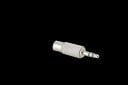 Adaptor jack 3,5 mm masculin la RCA femelă Reducție pentru conectarea unui cablu cu conector RCA la mufa de 3,5 mm Corp argintiu cu suprafață zimțată 4