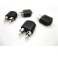 Adaptor jack de 3,5 mm la 2x RCA F/M 3