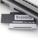 Adaptor Micro SD la SD pentru laptopurile Microsoft Surface Book și Surface Book 2 Carcasă din aliaj de aluminiu Design negru-argintiu 2