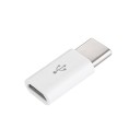 Adaptor Micro USB femelă la USB-C masculin pentru conectarea cablului Micro USB la telefon sau tabletă cu port USB-C Dimensiuni 2,3 x 1 cm 1