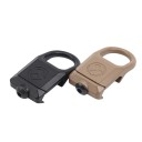 Adaptor pivotant tactic cu eliberare rapidă pentru montare pe pușcă, culori neutre, metalic, QD, pentru montarea pe centură, pentru curea tactică 4