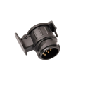 Adaptor rezistent 13 pini la 7 pini pentru remorcă 12V conector din plastic pentru dispozitive de remorcare priza A30 protecție conexiune universală auto 3