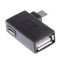 Adaptor unghiular USB la Micro USB 3